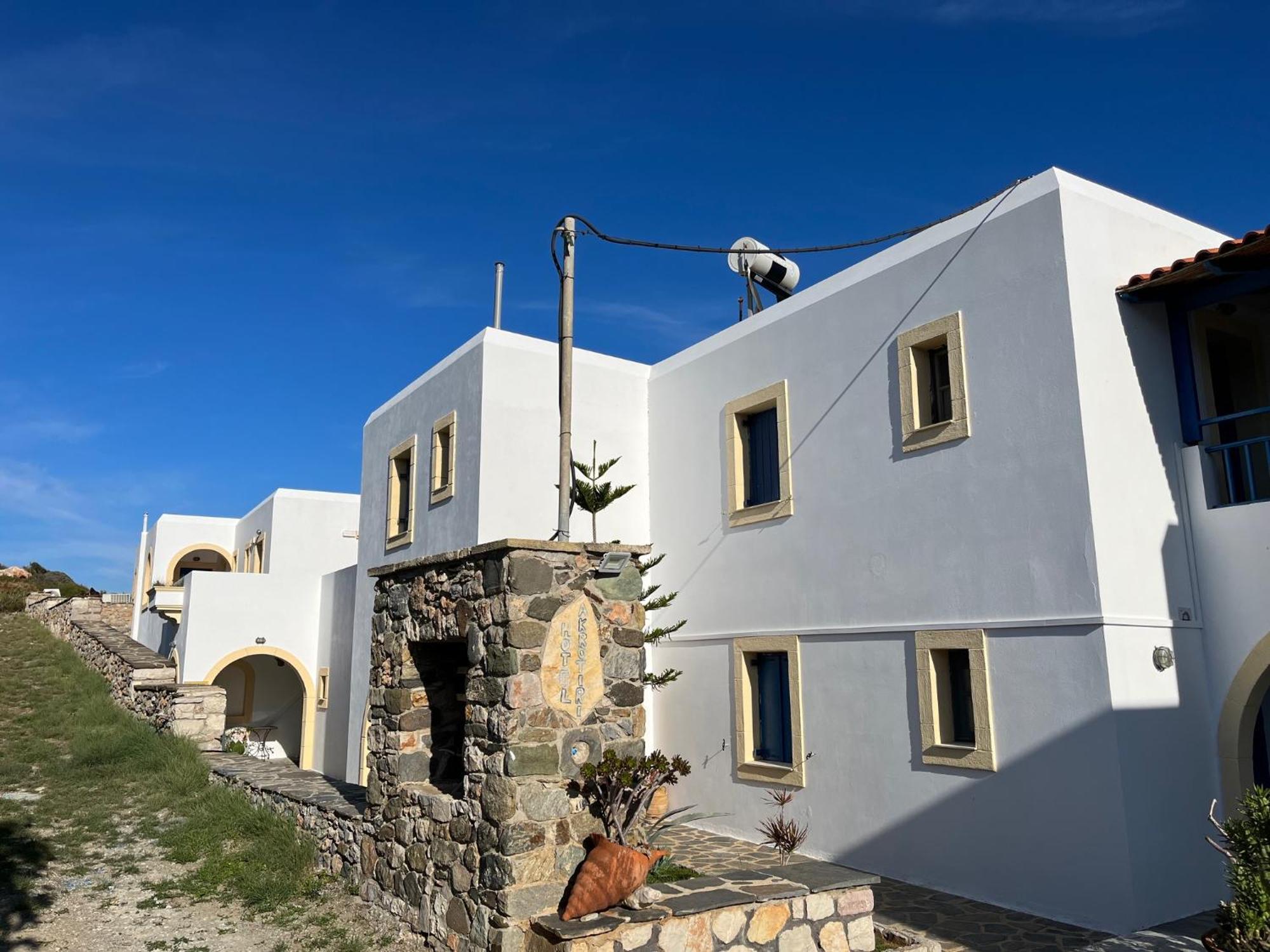 Ξενοδοχειο Ακρωτηρι Hotel Platia Ammos Ngoại thất bức ảnh